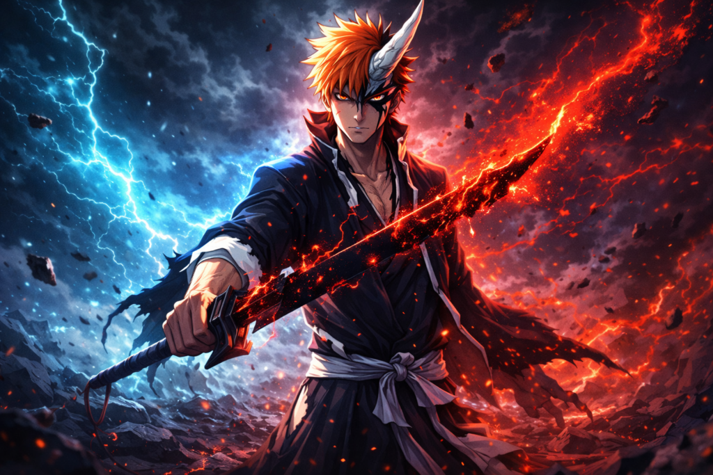 Ichigo at peak power.