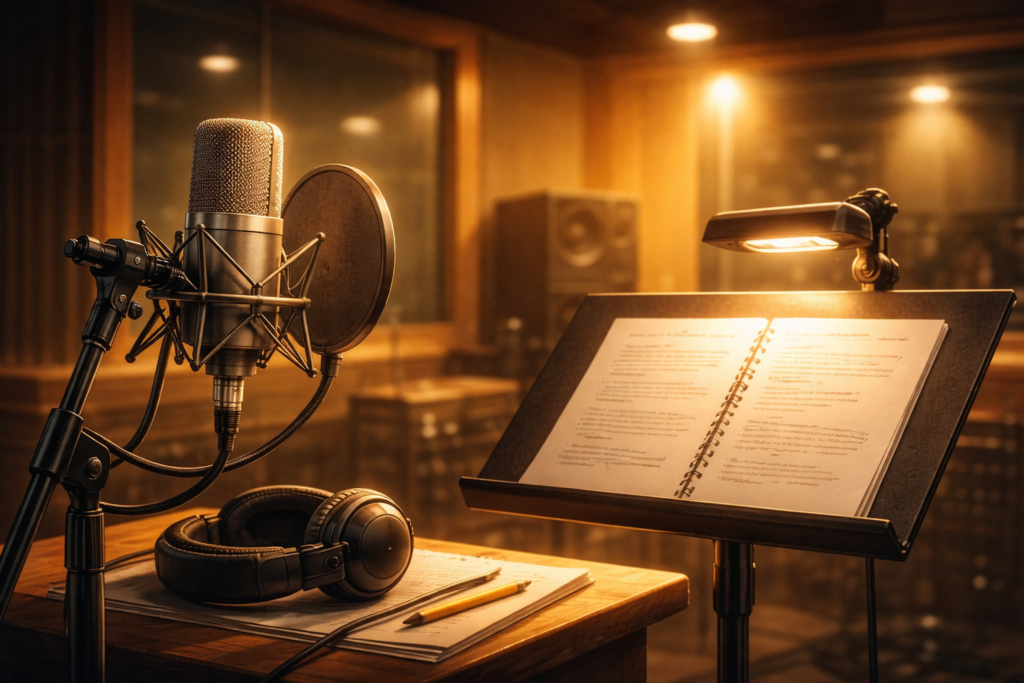 Ikeda’s decades-long career in voice acting.