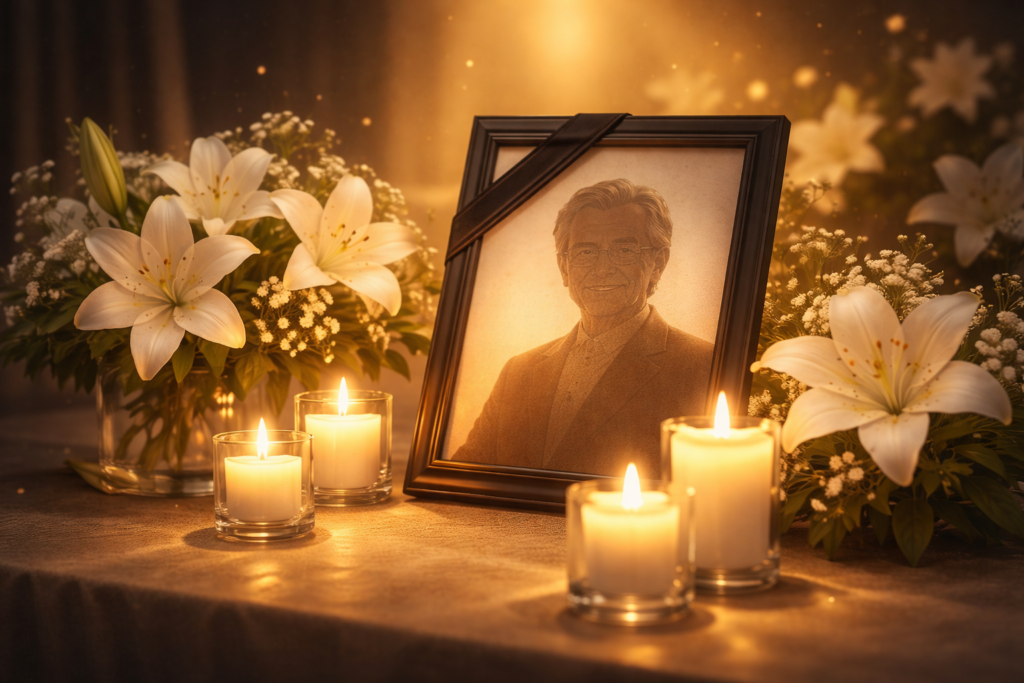 Representing fans worldwide mourning the loss of Masaru Ikeda.