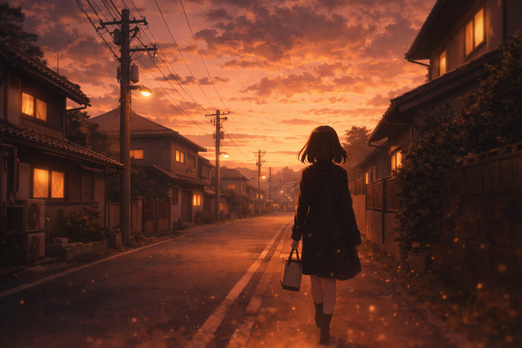 A nostalgic visual emphasizing the late-1980s setting of the story,