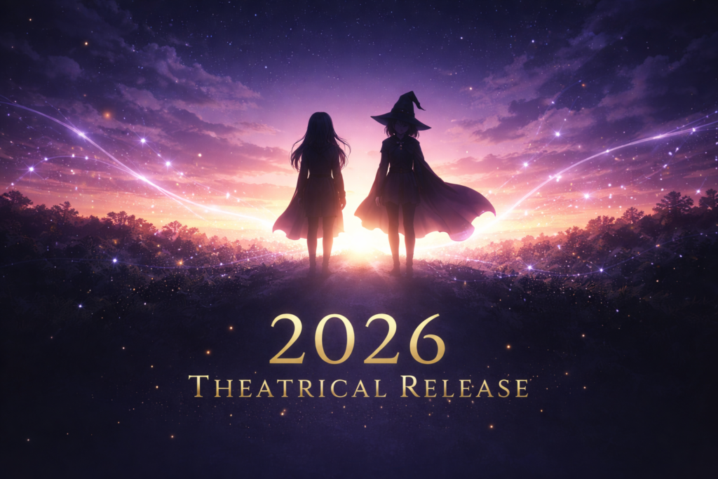 A clean and dramatic teaser-style image perfect for highlighting the confirmed 2026 release window