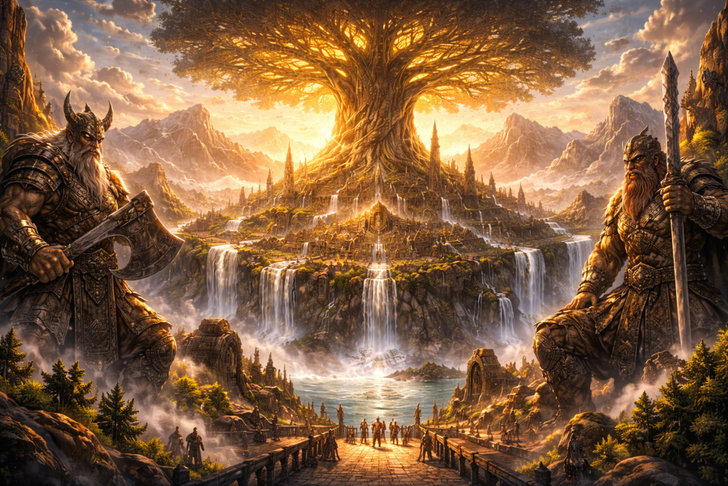 Elbaf — the legendary land of giants where gods and dragons are awakening once more.