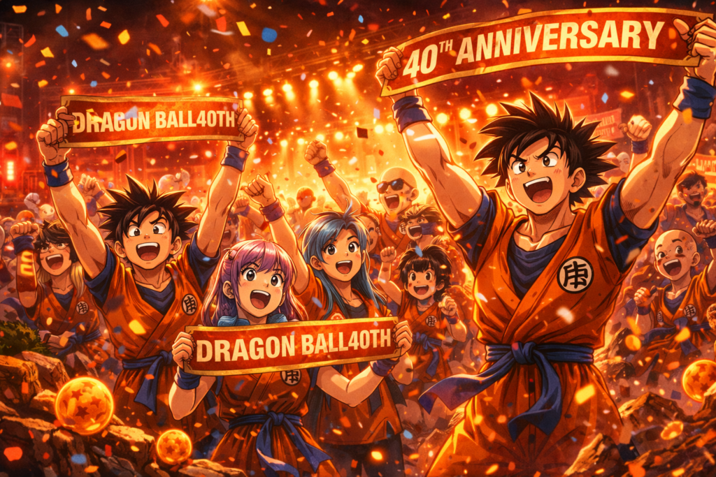 Captures the worldwide fan celebration of the 40th anniversary milestone.