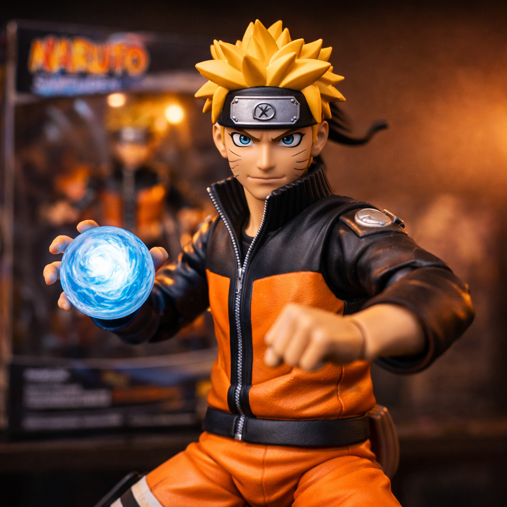 A close-up collectible-style action figure image highlighting articulation and premium craftsmanship for collectors.