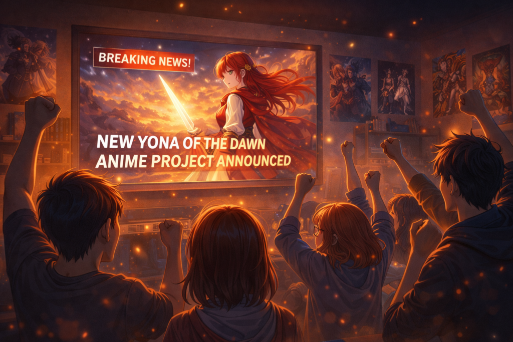 Anime fans celebrate the long-awaited sequel announcement of the beloved fantasy series Yona of the Dawn.