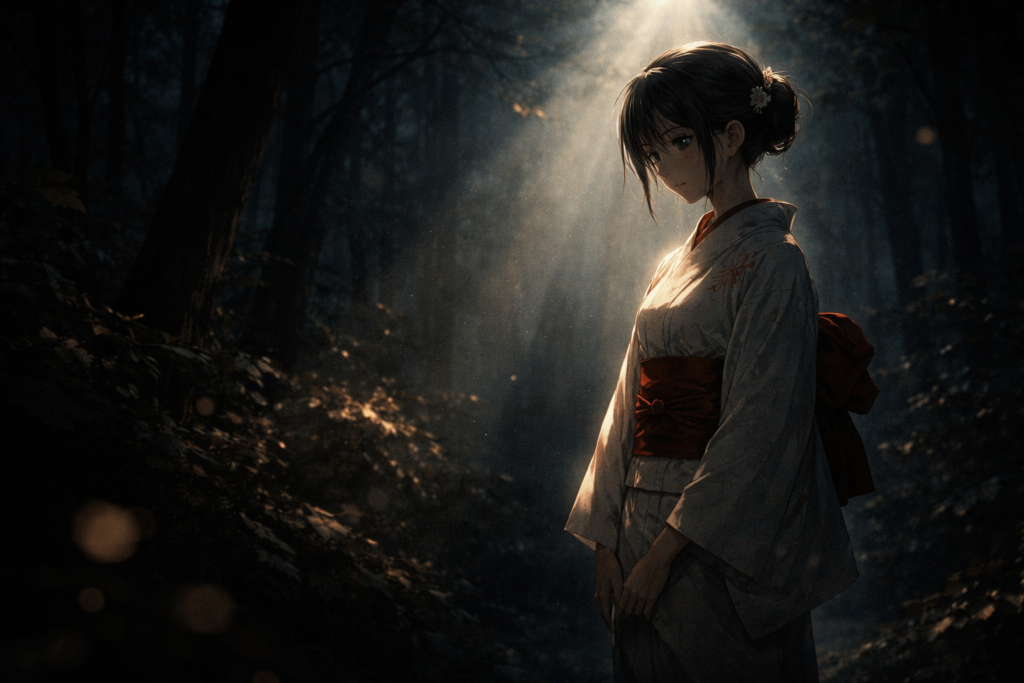 Highlights the signature Noitamina aesthetic—serious, artistic, and emotionally intense.