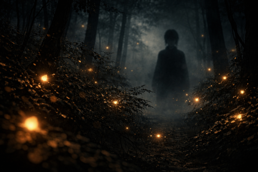 Adds suspense and intrigue, perfect for sections discussing mystery and psychological elements.