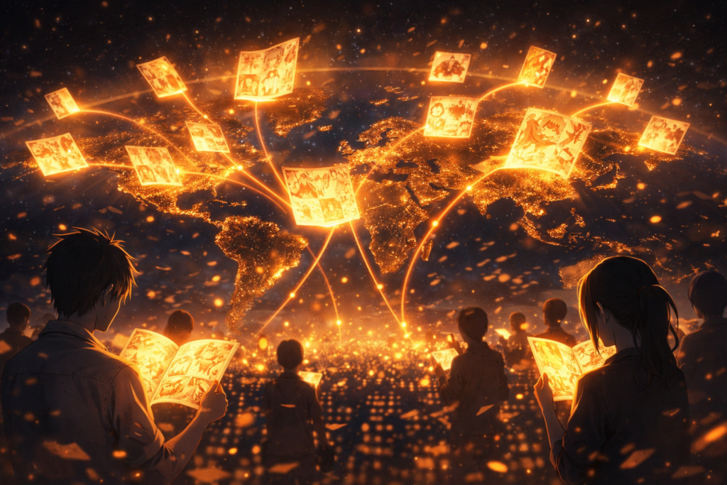 Highlights the worldwide influence and cultural impact of Chainsaw Man.