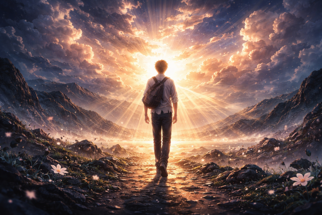 Symbolizes what lies ahead for the franchise and leaves readers with a sense of anticipation.