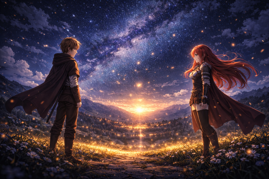 Captures the emotional weight of reunions and relationships that define Season 3’s core narrative.