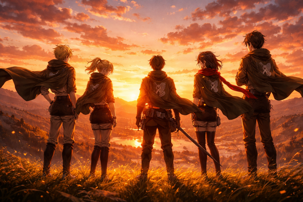 Captures the emotional goodbye and closure fans feel with the series ending.