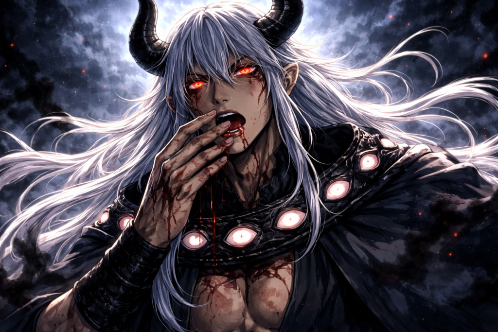 For the first time, the so-called ruler of the world shows weakness—Imu bleeds, proving he is not invincible.