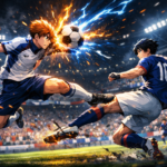 Epic soccer showdown under stadium lights