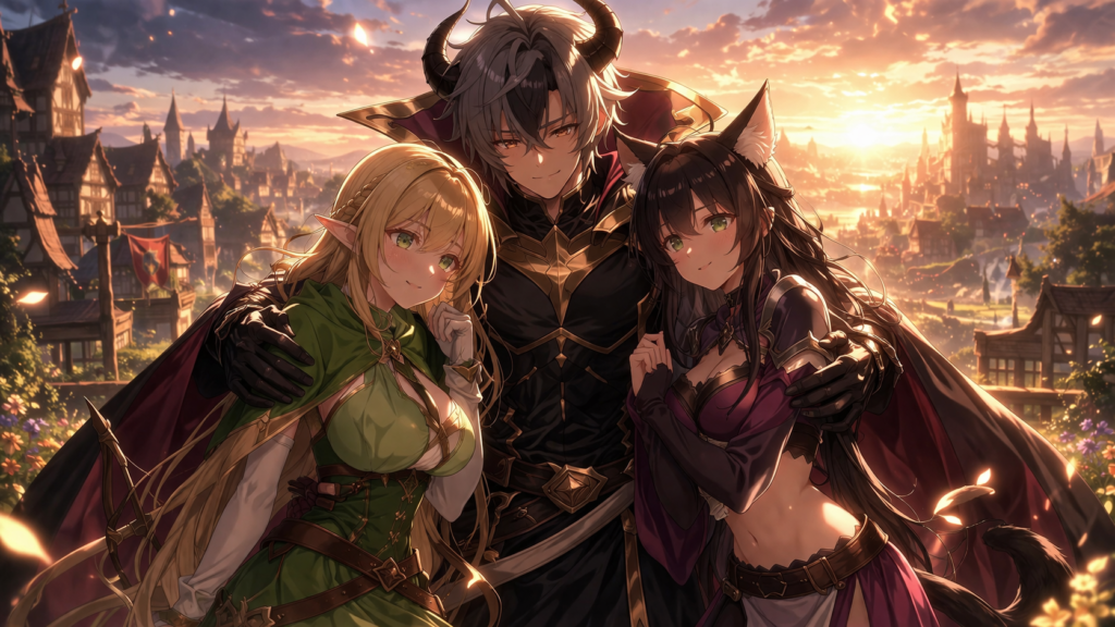 Highlights the emotional core of the story—Diablo’s connection with Rem and Shera.