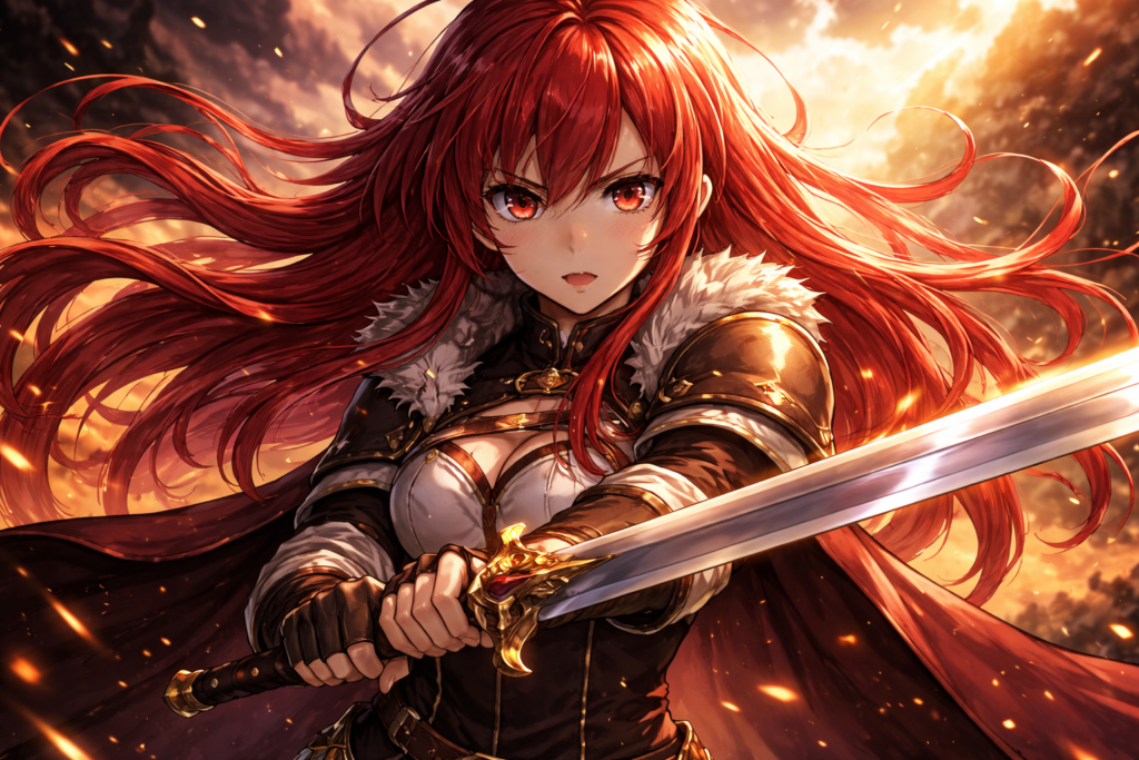 A powerful visual representing Eris’ long-awaited return—strong, emotional, and filled with unresolved tension.