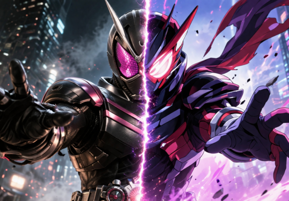 Hero in split-world transformation