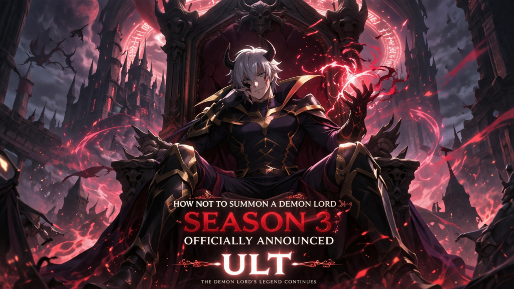 A dramatic hero image representing the official announcement of Season 3, capturing Diablo’s dominance and the return of the series.