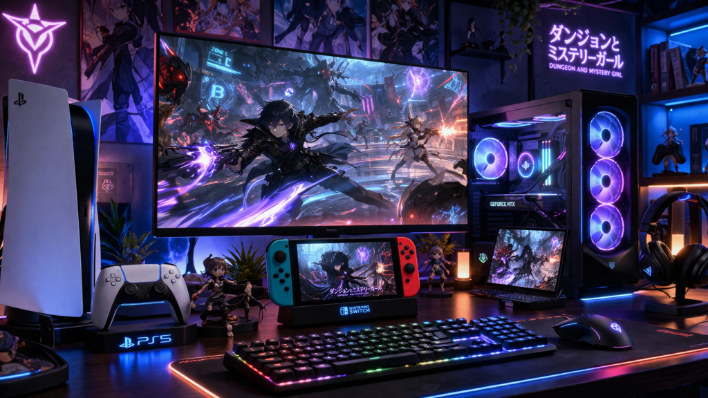 Represents the multi-platform release of the game, appealing to a wide gaming audience.