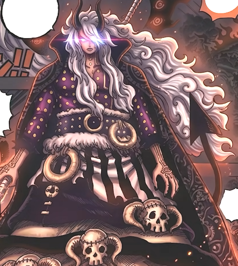 A chilling first look at Imu, whose god-like presence and dark aura instantly establish him as the most terrifying force in the One Piece world.