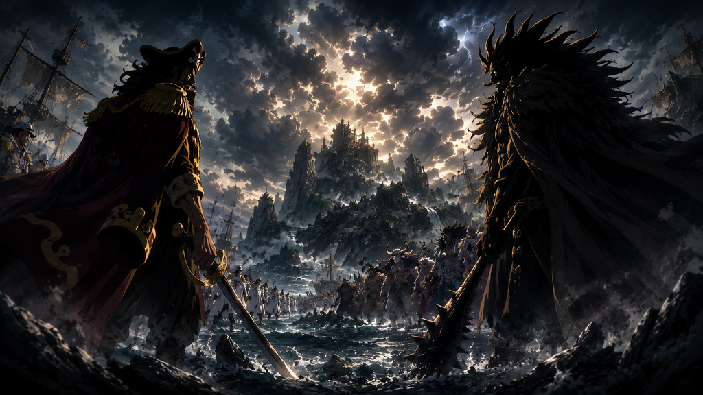 A historical-looking visual emphasizing the legendary figures connected to God Valley.